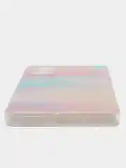 Пудровый чехол на Tecno Camon 20/20 Pro 4G / Текно Камон 20/20 Про 4G прозрачный, с рисунком