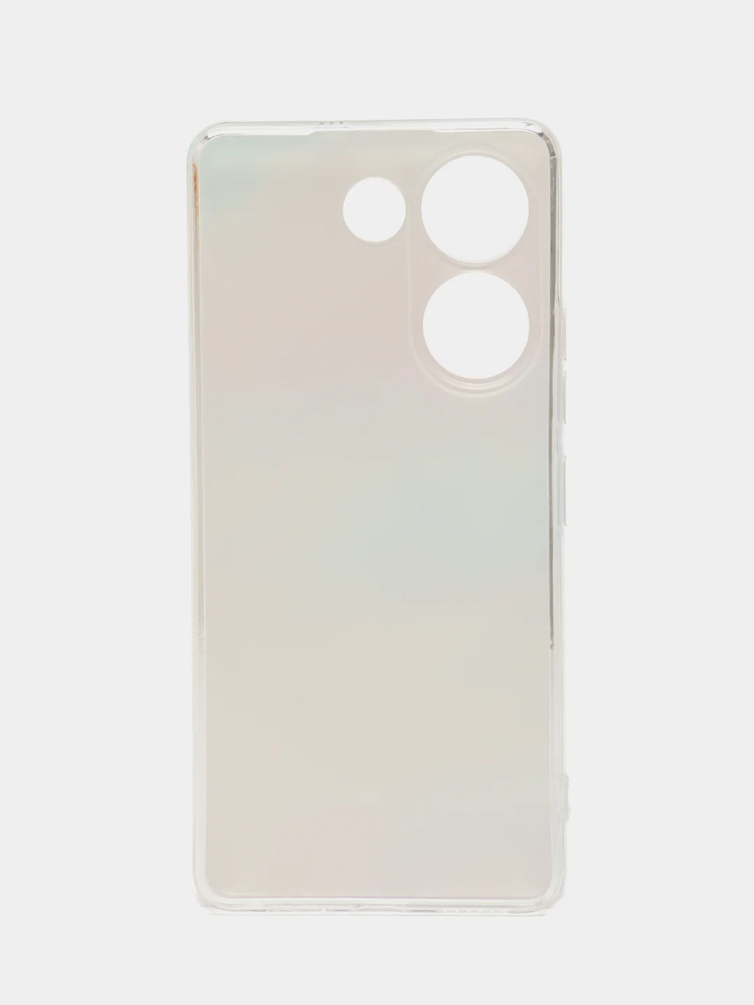Пудровый чехол на Tecno Camon 20/20 Pro 4G / Текно Камон 20/20 Про 4G прозрачный, с рисунком