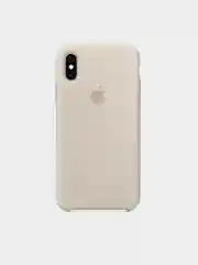 Серый меланж чехол Silicone Case для iPhone X/XS