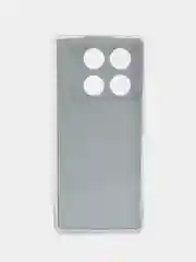 Черный силиконовый чехол на Infinix Note 40 Pro / Инфиникс Нот 40 Про прозрачный, с рисунком