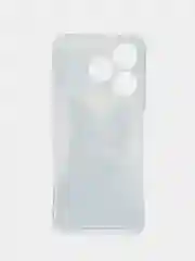 Синий меланж чехол на Tecno Spark 10/10C (Текно Спарк 10/10С), прозрачный, с рисунком, защита камеры