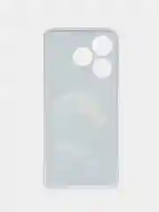 Фуксия чехол на Tecno Spark 10/10C (Текно Спарк 10/10С), прозрачный, с рисунком, защита камеры