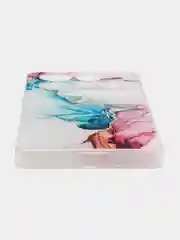Ледяной чехол на Infinix Note 40 / Инфиникс Нот 40 прозрачный, с рисунком, защита камеры