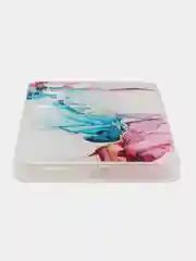 Желтый силиконовый чехол на Vivo V30 lite 4G / Виво V30 Лайт 4G прозрачный, с рисунком