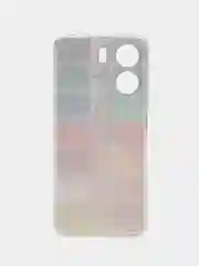 Бордовый силиконовый чехол на Xiaomi Redmi 13C/Poco C65 (Сяоми Редми 13C/Поко С65), с рисунком