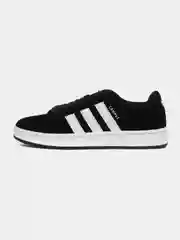 Черный женские кроссовки с логотипом Adidas Campus
