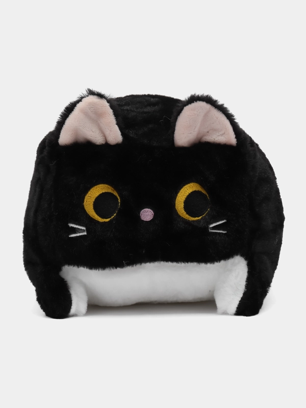 Мягкая игрушка Котокуб плюшевый, кот куб квадратный, подушка, кот котик глазастик