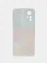 Бордовый чехол прозрачный на Xiaomi Redmi Note 12S (Сяоми Редми Нот 12S), с рисунком, защита камеры
