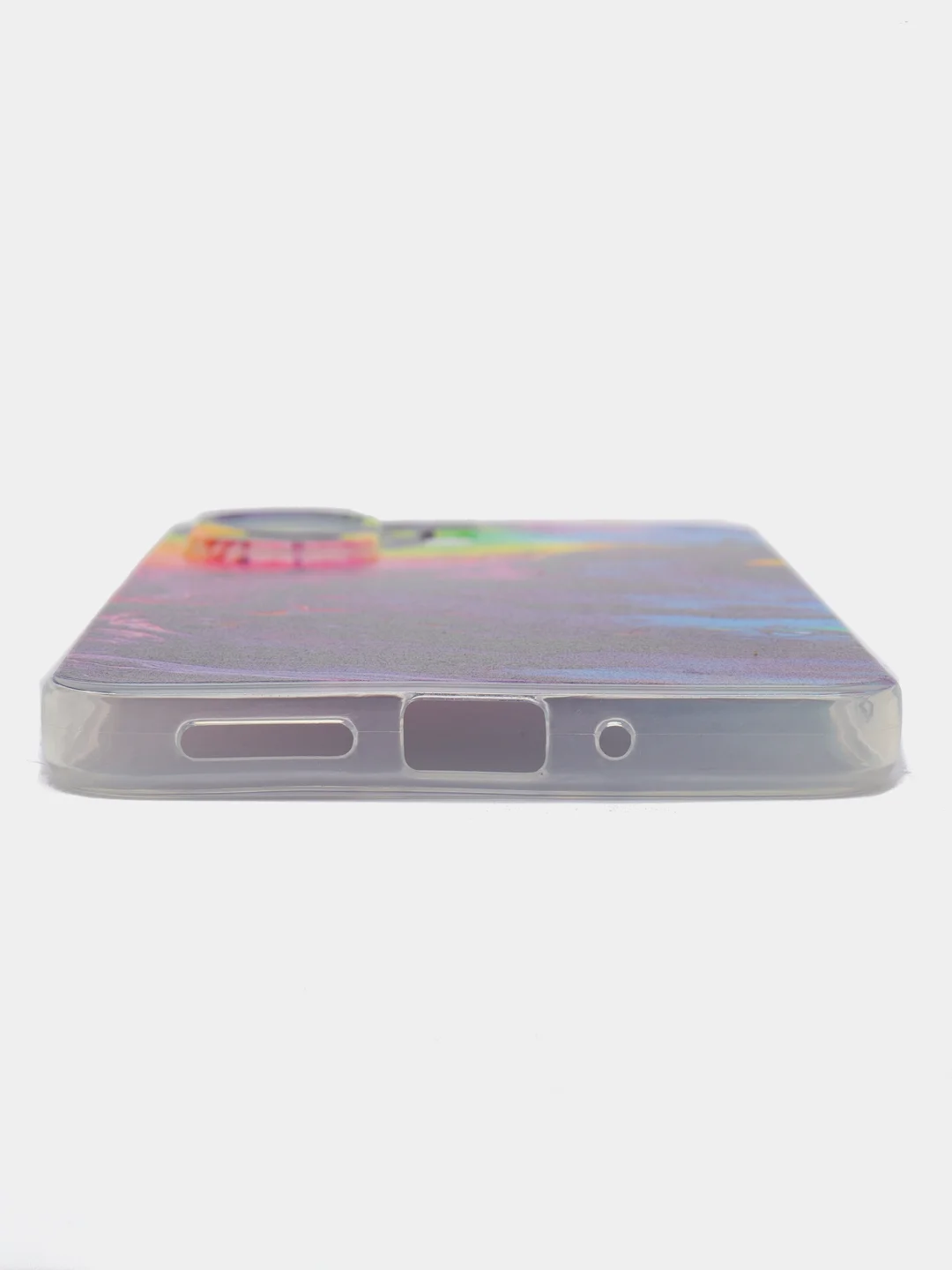 Пудровый силиконовый чехол на Xiaomi Redmi 13C/Poco C65 (Сяоми Редми 13C/Поко С65), с рисунком