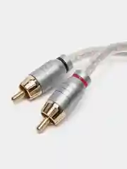 Акустический кабель 2RCA для усилителя, сабвуфера 5 метров KUERL