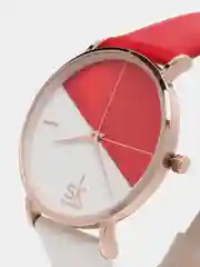 Красный женские наручные кварцевые часы Shengke