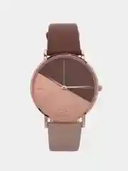 Шоколадный женские наручные кварцевые часы Shengke
