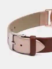Шоколадный женские наручные кварцевые часы Shengke