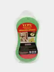 Тряпка-губка, тряпка для сушки, губка для мойки авто, с микрофиброй, замша, для автомобиля