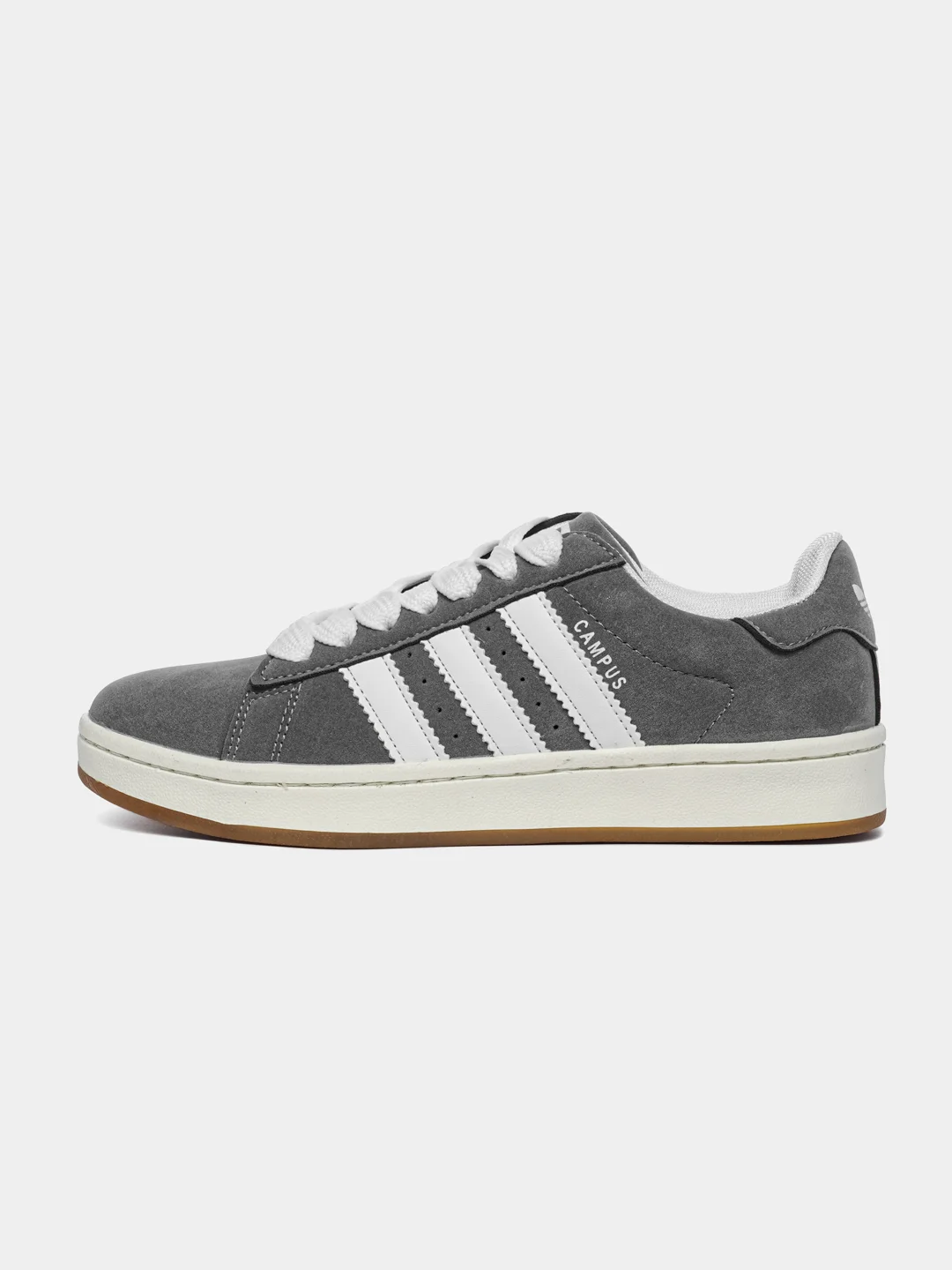Тёмно-серый женские кроссовки с логотипом Adidas Campus