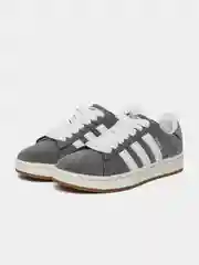 Тёмно-серый женские кроссовки с логотипом Adidas Campus