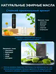 Угольный ароматизатор в машину на дефлектор / автоматический, пахучка автопарфюм, набор в авто
