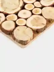 Панно из можжевельника, для бани и сауны, без клея