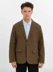 Оливковый пиджак мужской