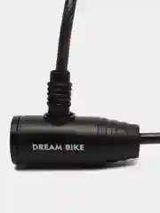 Замок навесной велосипедный Dream Bike, 6 x 650 мм, английский ключ с пластиковой ручкой