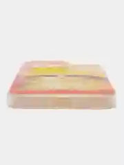 Желтый чехол на iPhone 15 Pro Max / Айфон 15 Про Макс прозрачный, с рисунком, защита камеры