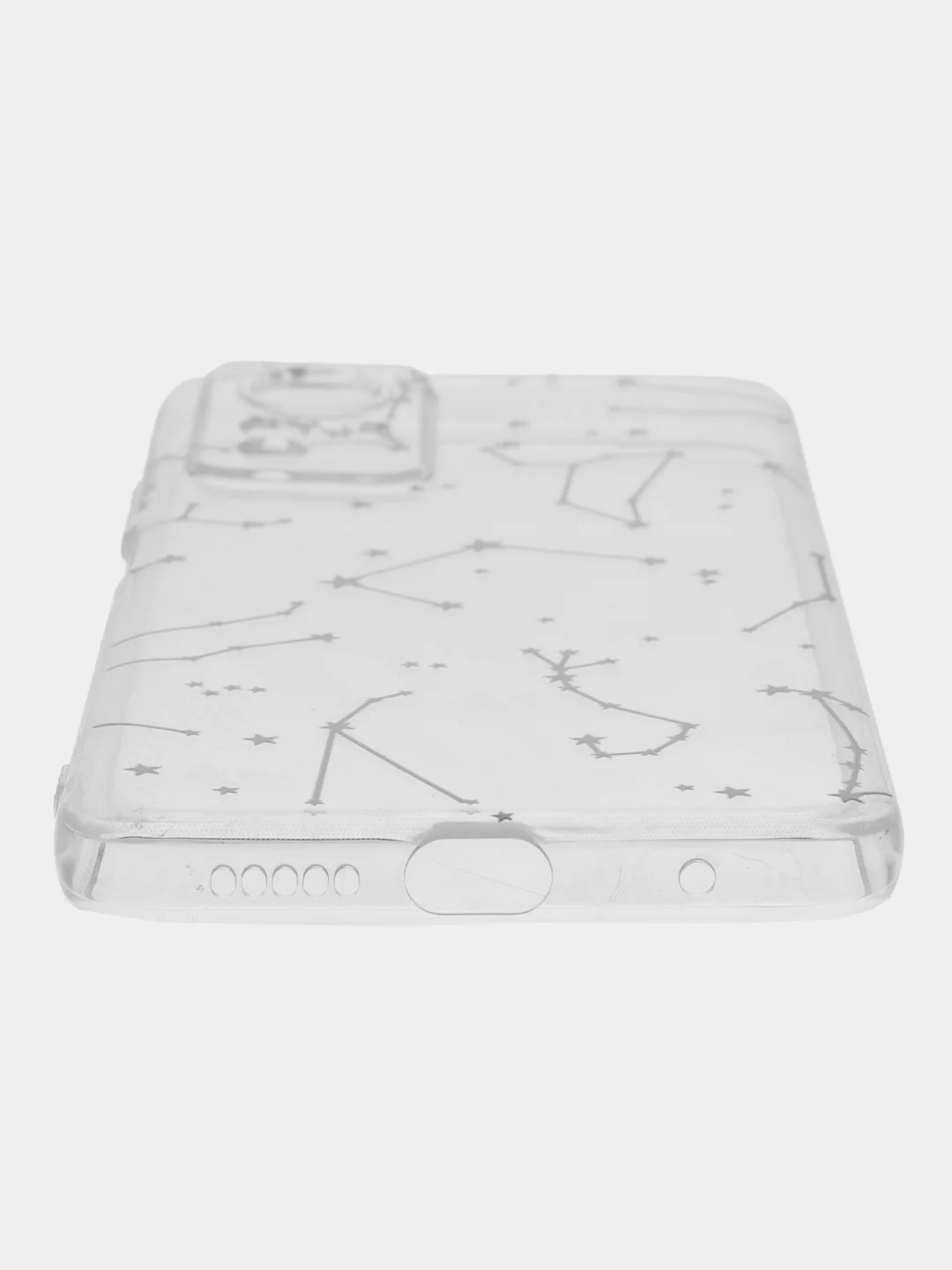 Прозрачный чехол прозрачный на Xiaomi Redmi Note 12S (Сяоми Редми Нот 12S), с рисунком, защита камеры