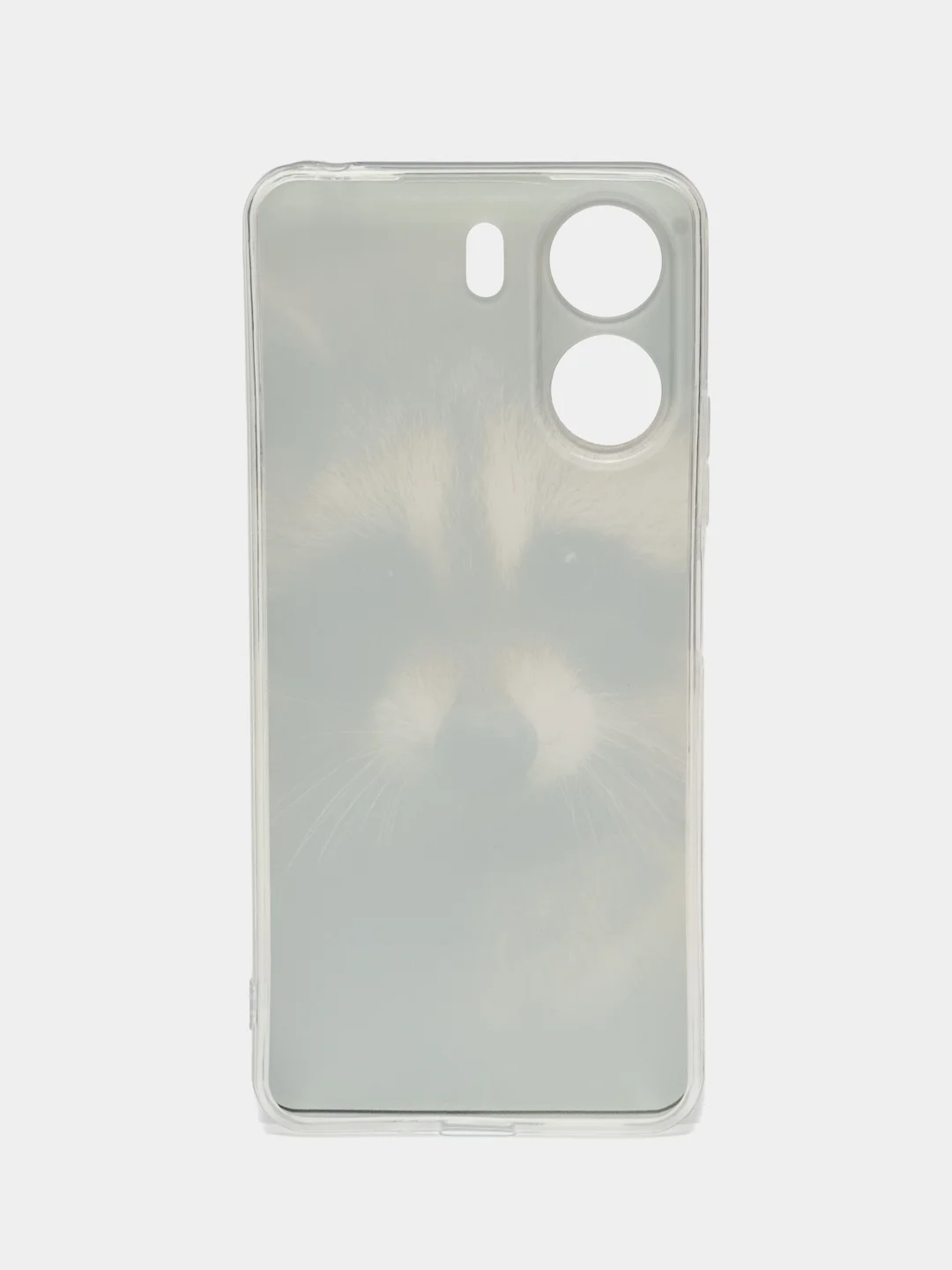 Коричневый силиконовый чехол на Xiaomi Redmi 13C/Poco C65 (Сяоми Редми 13C/Поко С65), с рисунком