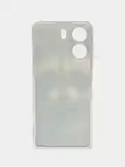 Коричневый силиконовый чехол на Xiaomi Redmi 13C/Poco C65 (Сяоми Редми 13C/Поко С65), с рисунком