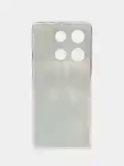 Коричневый чехол для Infinix Note 30 Pro (Инфиникс Нот 30 Про), прозрачный, с рисунком, защита камеры