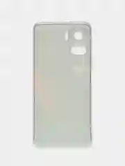 Красный силиконовый чехол на Honor 90 Lite (Хонор 90 Лайт), прозрачный, с рисунком
