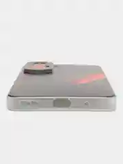 Красный силиконовый чехол на Honor 90 Lite (Хонор 90 Лайт), прозрачный, с рисунком