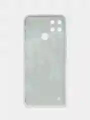 Синий чехол на Oppo Realme C21Y/C25Y / Реалми C21Y/C25Y прозрачный, с рисунком, защита камеры