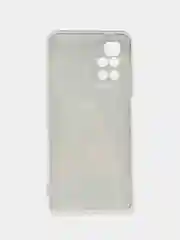 Коричневый чехол на Xiaomi Redmi 10 / Сяоми Редми 10 прозрачный, с рисунком, защита камеры