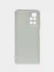 Черный чехол на Xiaomi Redmi 10 / Сяоми Редми 10 прозрачный, с рисунком, защита камеры