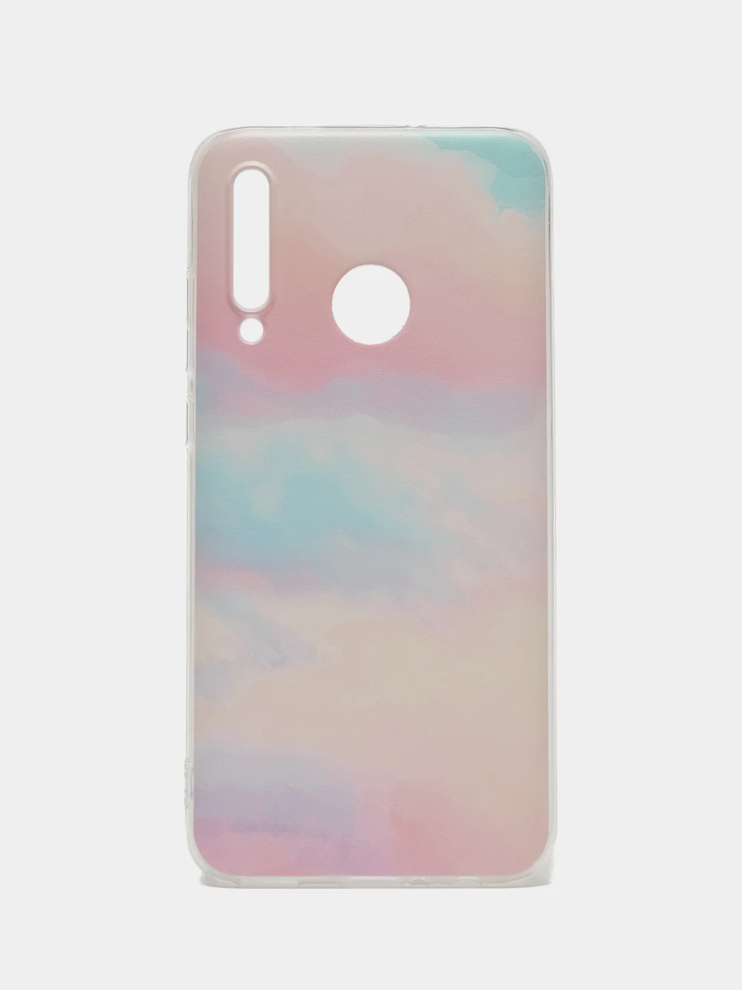 Пудровый чехол на Honor 10i/20 Lite 2019/20e/Huawei P Smart Plus 2019 / Хонор 10i прозрачный