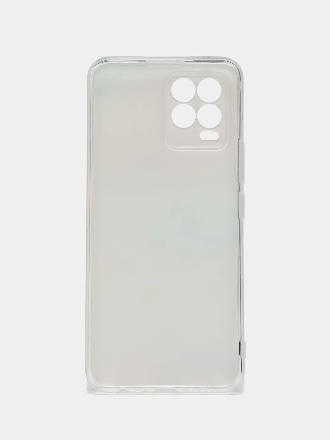 Пудровый чехол на Oppo Realme 8/8 Pro / Реалми 8/8 Про прозрачный, с рисунком, защита камеры