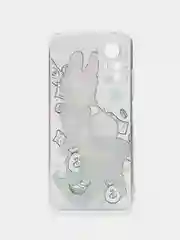 Конфетный чехол на Xiaomi Redmi Note 12S / Сяоми Редми Нот 12S прозрачный, с рисунком, защита камеры
