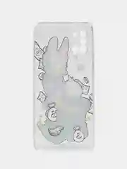 Конфетный чехол на Samsung Galaxy A31 / Самсунг А 31 прозрачный, с рисунком, защита камеры