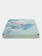 Лазурный силиконовый чехол на Honor X9A / Хонор X9A прозрачный, с рисунком, защита камеры
