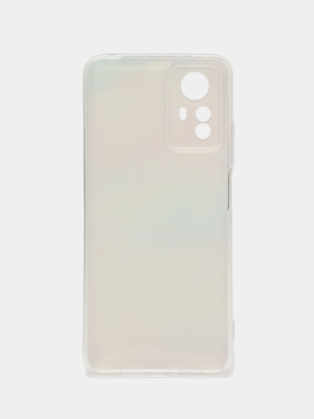 Пудровый чехол на Xiaomi Redmi Note 12S / Сяоми Редми Нот 12S прозрачный, с рисунком, защита камеры