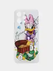 Конфетный силиконовый чехол на Xiaomi Redmi 12 / Редми 12 прозрачный, с рисунком, защита камеры