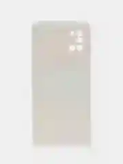 Пудровый чехол на Samsung Galaxy A31 / Самсунг А 31 прозрачный, с рисунком, защита камеры