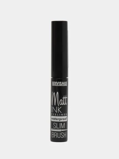 Черный подводка для глаз Luxvisage (Люксвизаж) Matt Ink, водостойкая, матовая