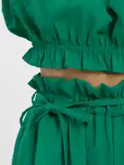 Бежевый костюм женский льняной