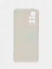 Пудровый чехол на Xiaomi Redmi 10 / Сяоми Редми 10 прозрачный, с рисунком, защита камеры