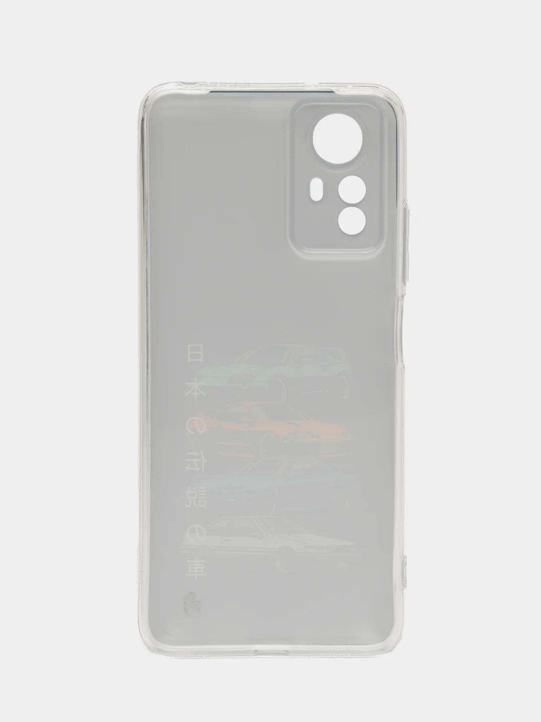 Хром чехол на Xiaomi Redmi Note 12S / Сяоми Редми Нот 12S прозрачный, с рисунком, защита камеры