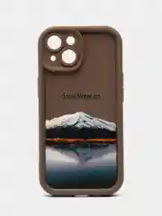 Коричневый чехол для iPhone, защитный чехол для Айфон 15, Айфон 15 Pro,Айфон 14, Айфон 14 Pro