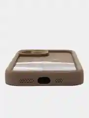 Коричневый чехол для iPhone, защитный чехол для Айфон 15, Айфон 15 Pro,Айфон 14, Айфон 14 Pro