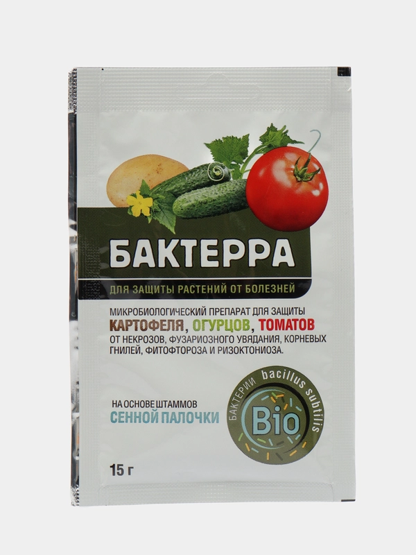 Средство от болезней растений "Ваше хозяйство" "Бактерра", 15 г