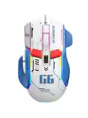Проводная игровая бесшумная мышь с RGB-подсветкой